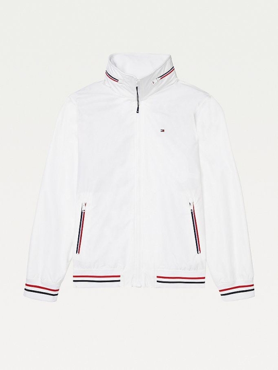 Tommy Hilfiger Adaptive Yacht Jacke Herren Weiß | AT109RHBG