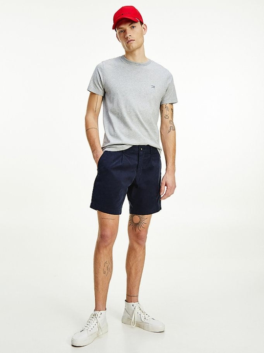 Tommy Hilfiger Brooklyn TH Flex Essential Kurze Hose Herren Dunkelblau | AT852ODVZ