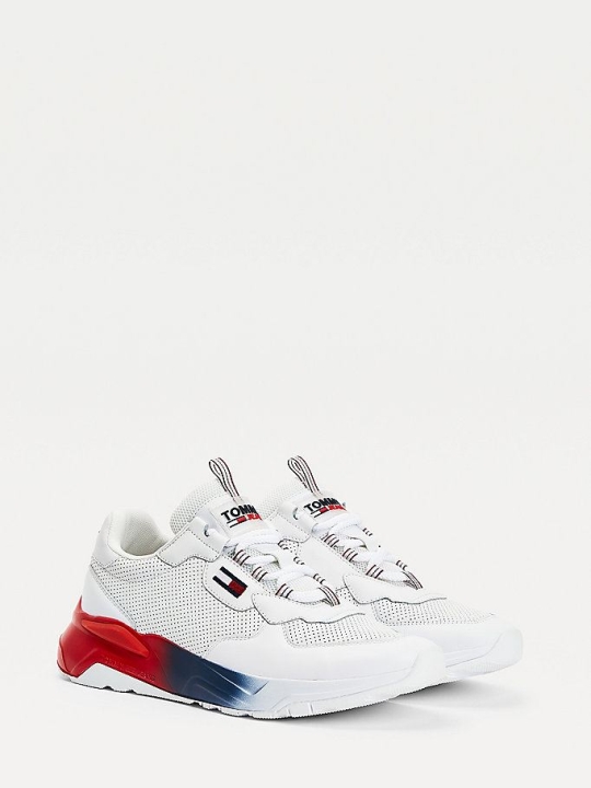 Tommy Hilfiger Chunky Gradient Sole Sneakers Herren Weiß | AT793SPYL