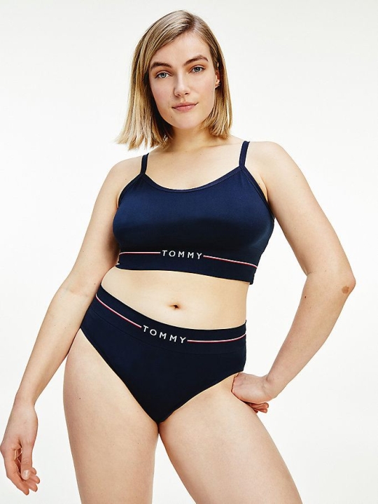 Tommy Hilfiger Curve Seamless Logo Briefs Unterwäsche Damen Dunkelblau | AT179AMRD