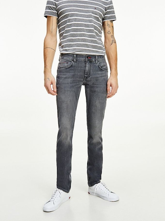 Tommy Hilfiger Denton Gerade Jeans Herren Schwarz | AT617QUES