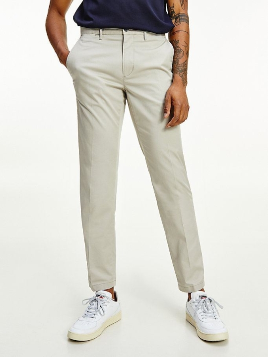 Tommy Hilfiger Denton Gerade TH Flex Chino-hosen Herren Grau | AT703LEDV