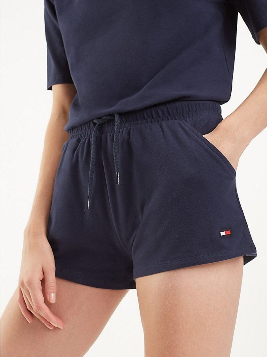 Tommy Hilfiger Drawstring Jersey Nachtwäsche Damen Navy | AT086CTXO