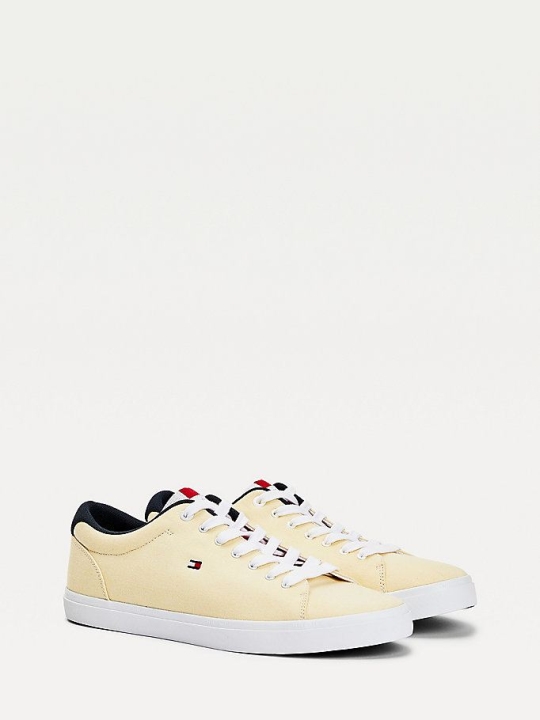 Tommy Hilfiger Essential Chambray Sneakers Herren Gelb | AT213XFGL