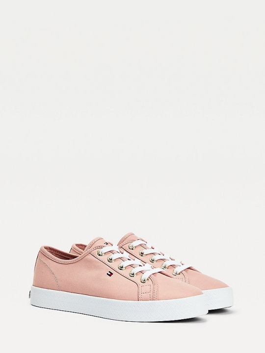 Tommy Hilfiger Essential Nautical Sneakers Damen Rosa | AT524ZIAM