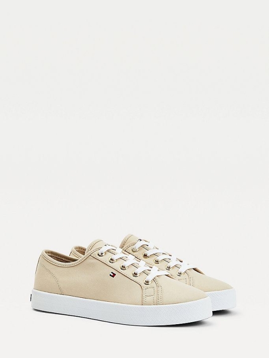 Tommy Hilfiger Essential Nautical Sneakers Damen Beige | AT631PFIM