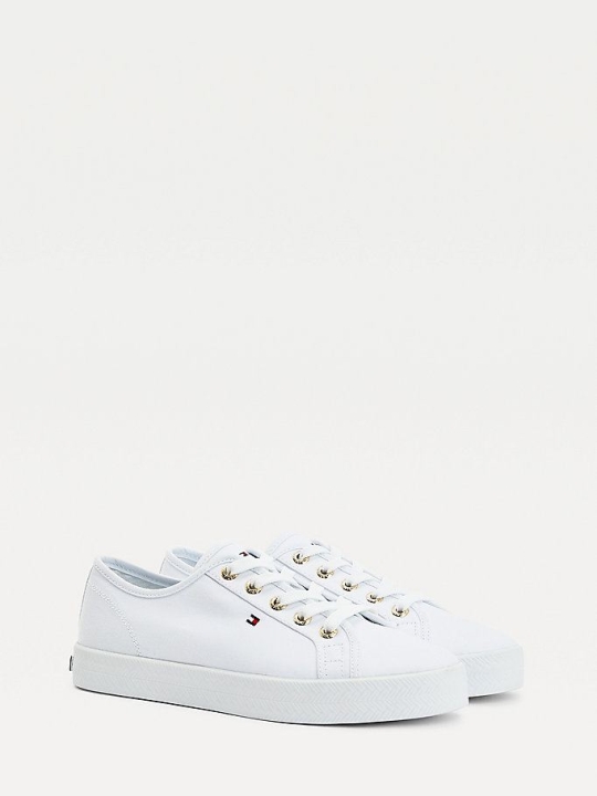 Tommy Hilfiger Essential Nautical Sneakers Damen Weiß | AT692WZFA