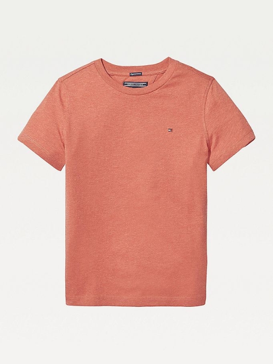 Tommy Hilfiger Essential Organic Baumwoll T-shirts Kinder Rot | AT179NPLF