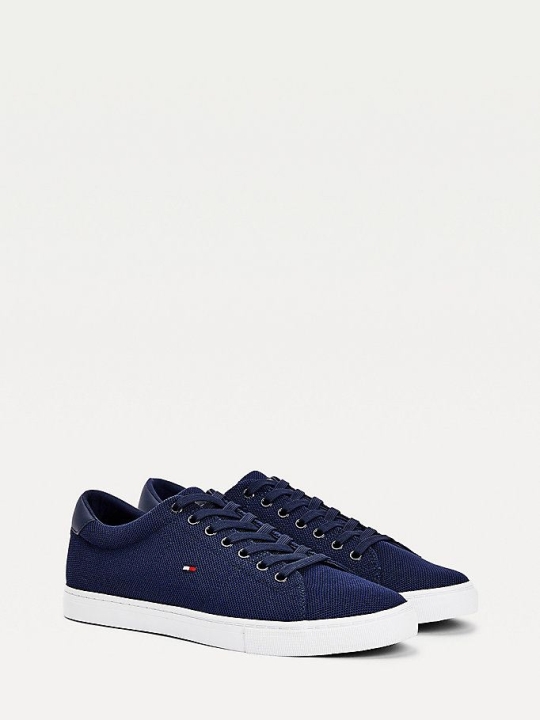 Tommy Hilfiger Essential Recycled Polyester Knit Sneakers Herren Navy | AT095QTFR