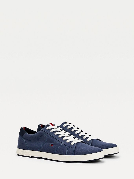 Tommy Hilfiger Iconic Contrast Panel Sneakers Herren Indigo | AT035XEHQ