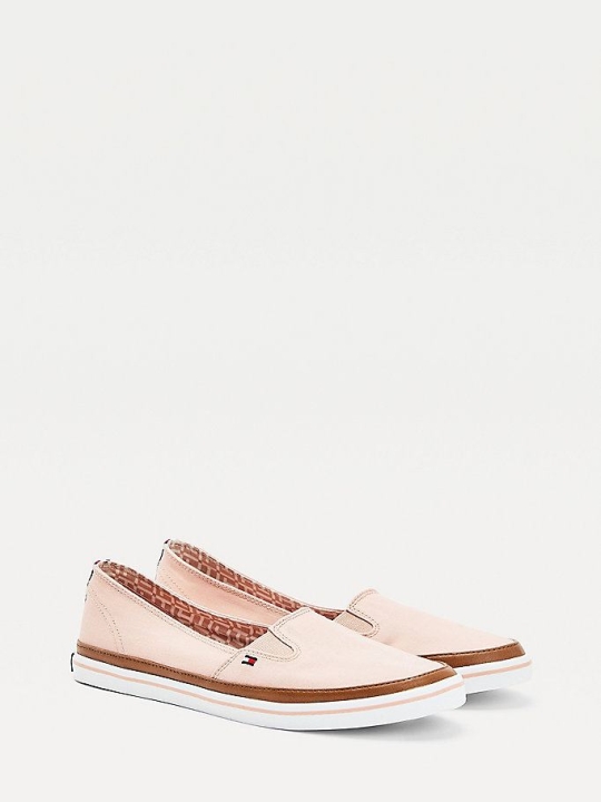 Tommy Hilfiger Iconic Slip-On Sneakers Damen Rosa | AT817UOMI