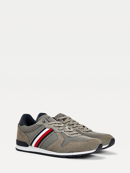 Tommy Hilfiger Iconic Sneakers Herren Grau | AT673HTPO