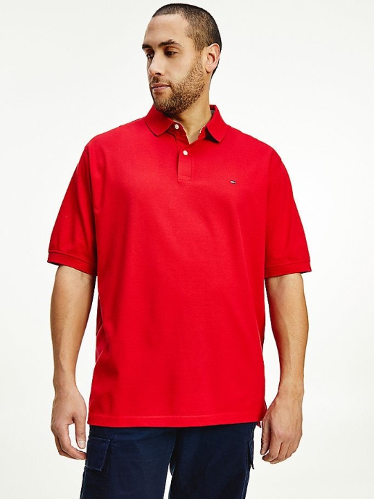 Tommy Hilfiger Plus 1985 Regular Fit Polo Shirts Herren Rot | AT130MHTC