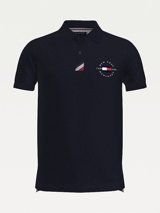 Tommy Hilfiger Plus Signature Placket Polo Shirts Herren Navy | AT986IOKG