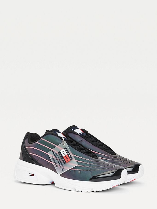 Tommy Hilfiger REFLECTIVE HERITAGE SNEAKER Sneakers Damen Lila | AT356JUMF