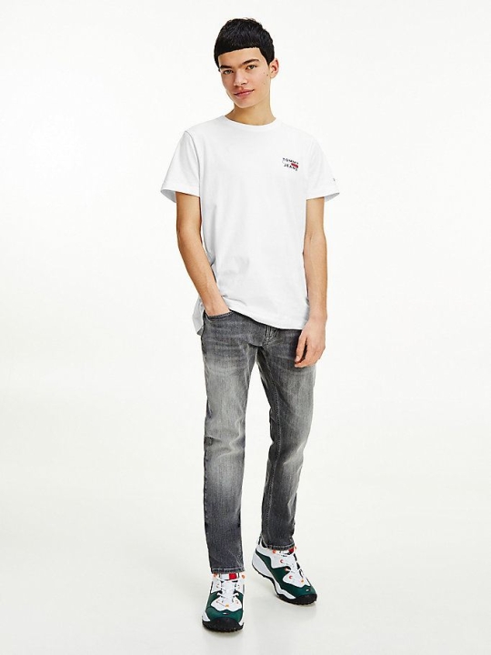 Tommy Hilfiger Simon Schlank Jeans Herren Grau | AT249KAUW