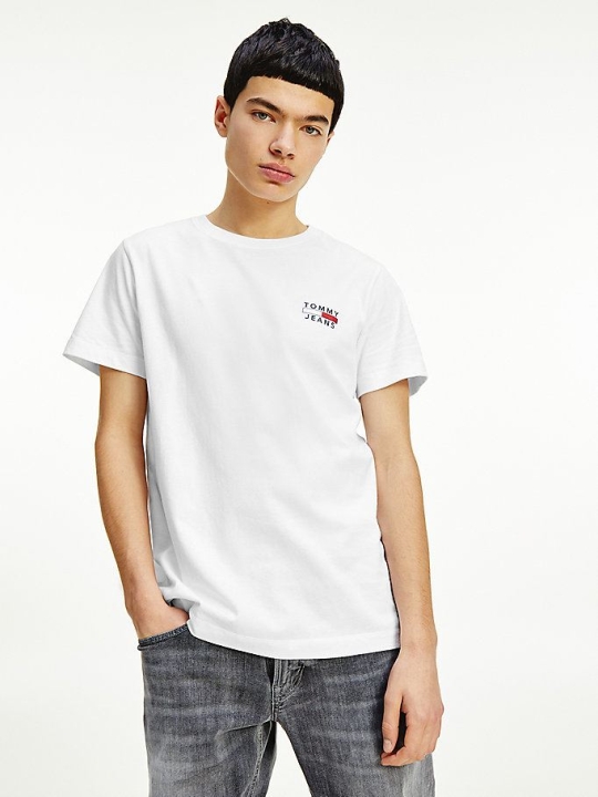 Tommy Hilfiger Slim Fit High Neck T-shirts Herren Weiß | AT586MFWY