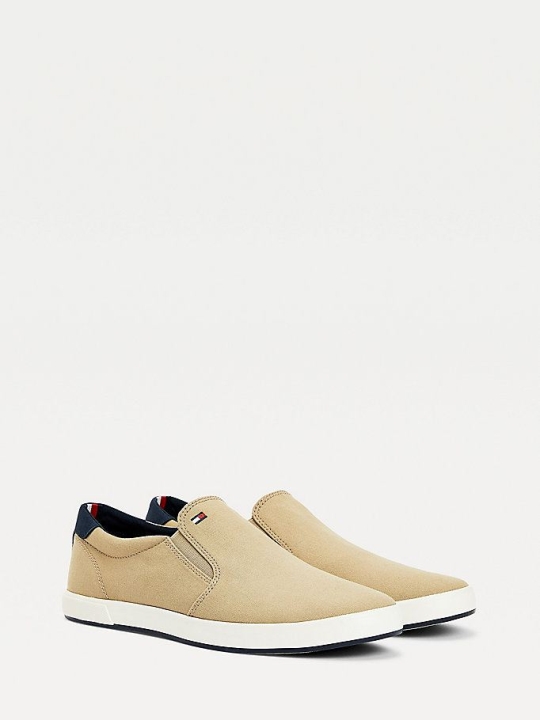 Tommy Hilfiger Slip-On Sneakers Herren Braun | AT024EBIS