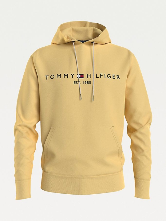 Tommy Hilfiger TH Flex Fleece Hoodie Herren Gelb | AT945QUYG