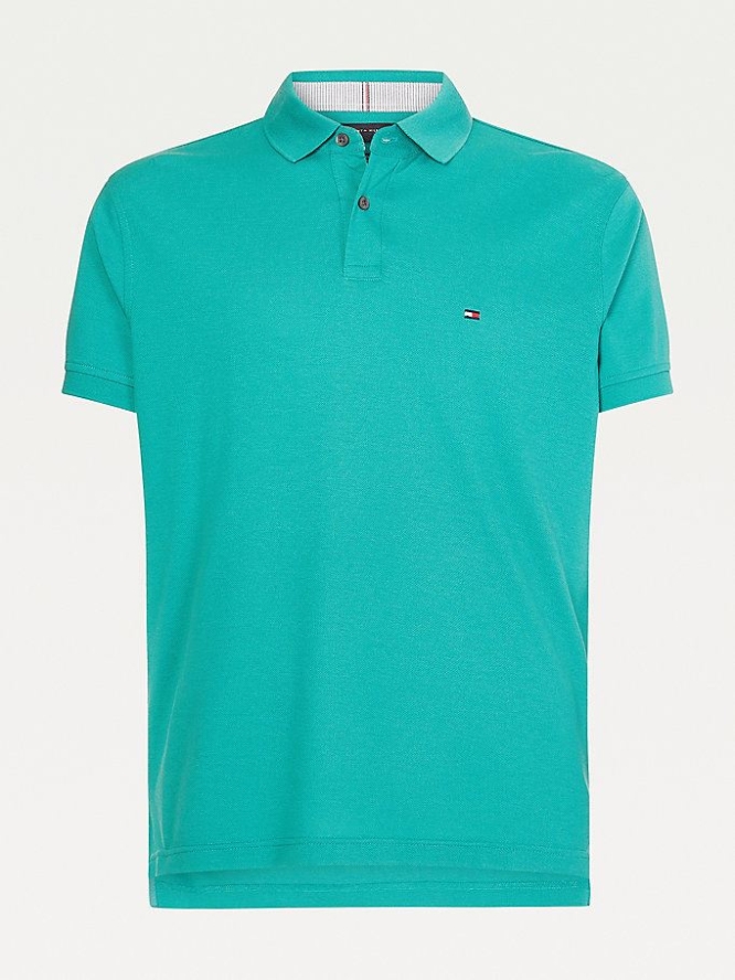 Tommy Hilfiger 1985 Regular Fit Polo Shirts Herren Grün | AT104NGDO