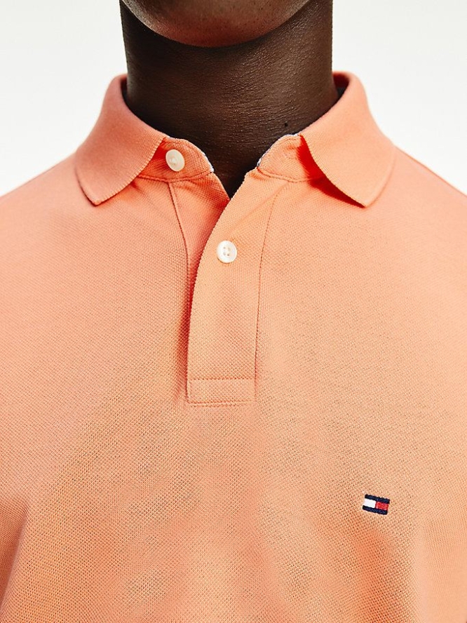 Tommy Hilfiger 1985 Regular Fit Polo Shirts Herren Orange | AT406ZYKR