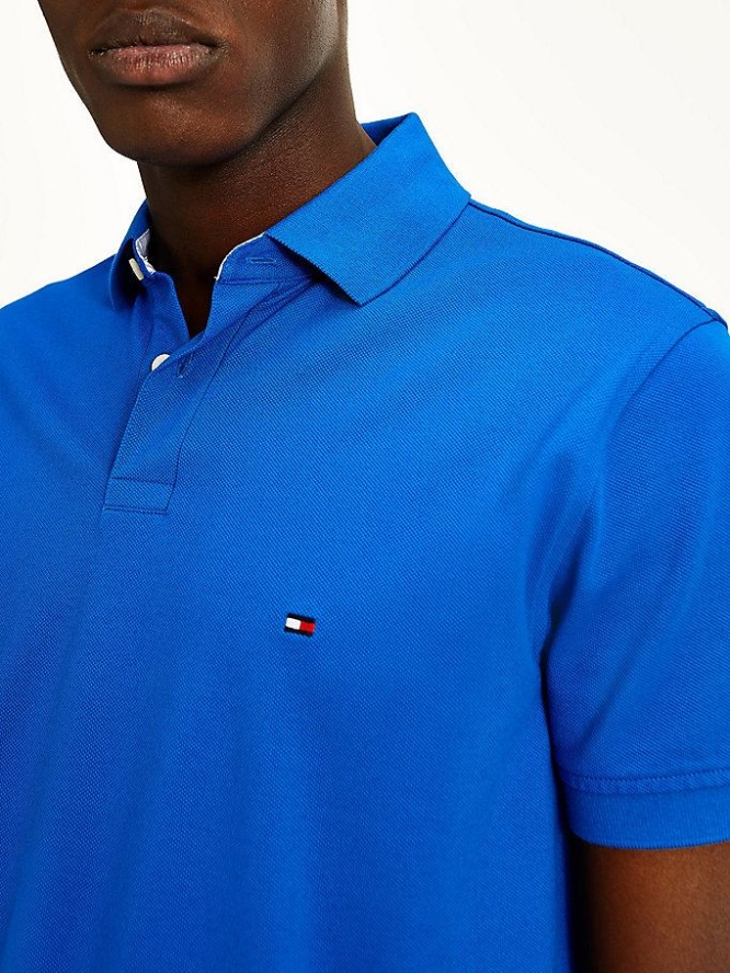 Tommy Hilfiger 1985 Regular Fit Polo Shirts Herren Blau | AT956HYSN