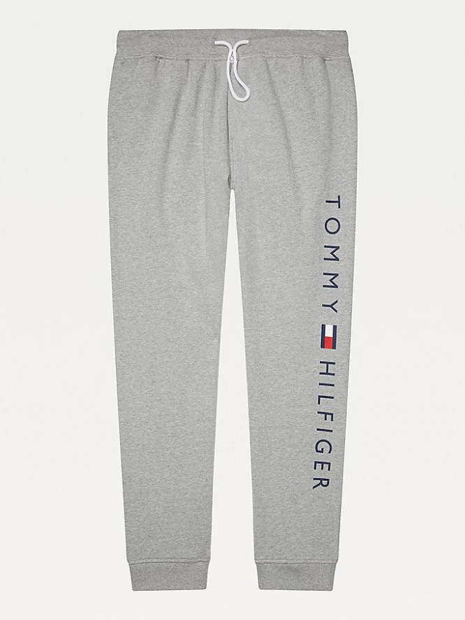 Tommy Hilfiger Adaptive Pure Baumwoll Terry Jogginghose Herren Grau | AT934ZXGU