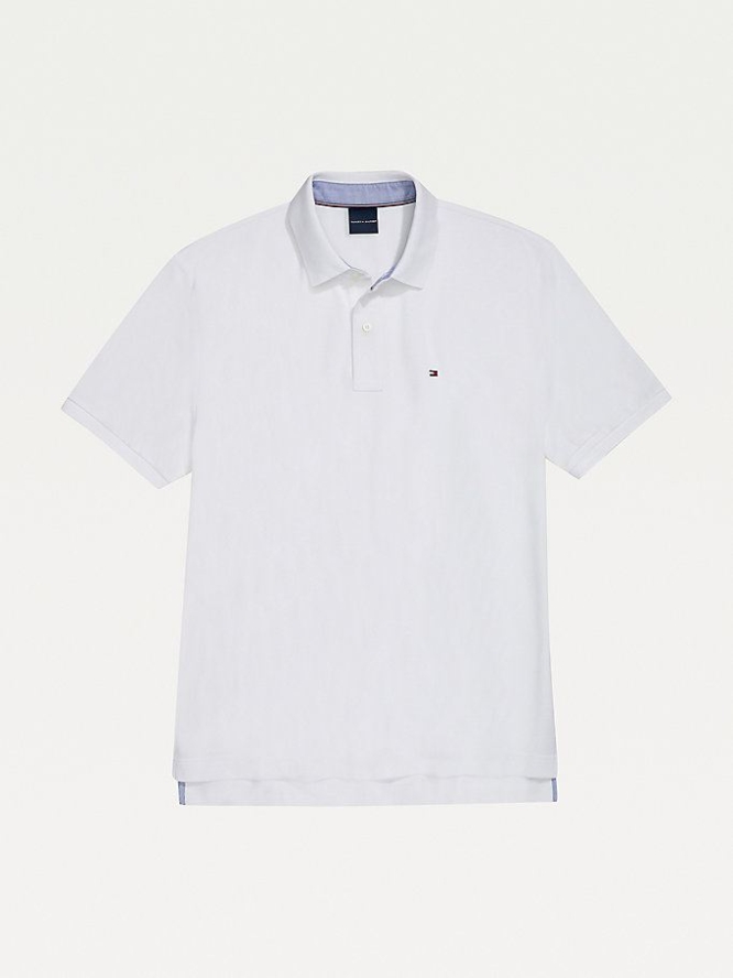 Tommy Hilfiger Adaptive Regular Fit Ivy Polo Shirts Herren Weiß | AT415HCXV