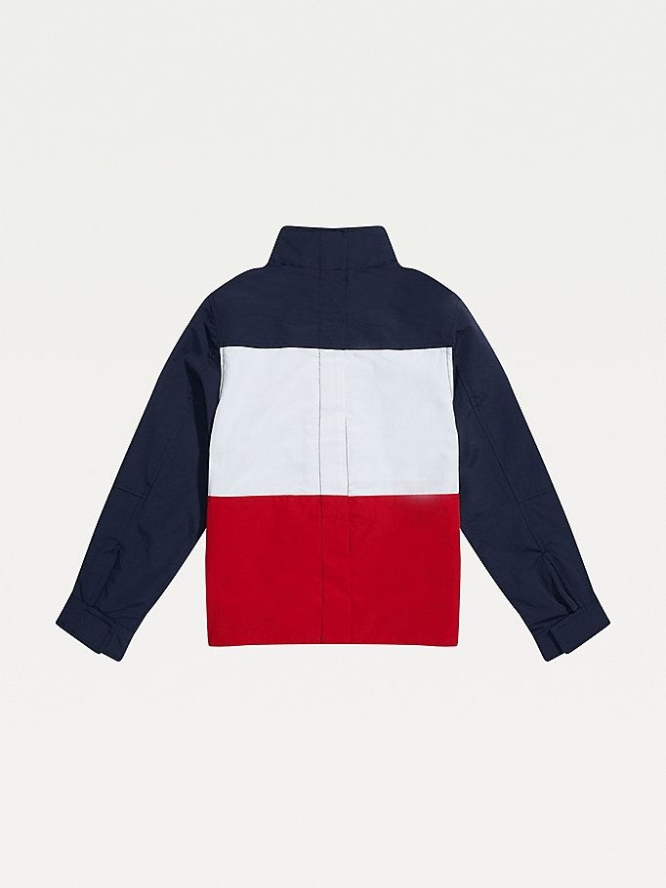 Tommy Hilfiger Adaptive Seated Wear Yachting Jacke Kinder Navy | AT584ATPZ