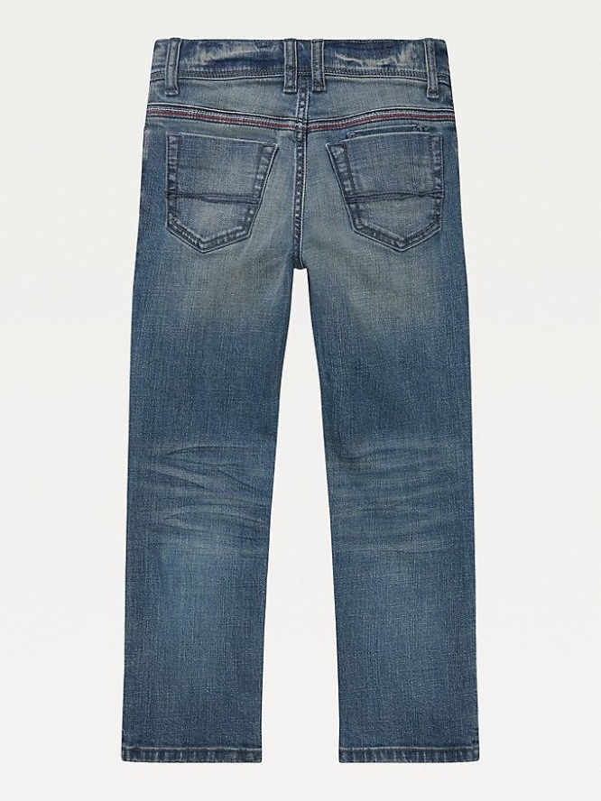 Tommy Hilfiger Adaptive Slim Gerade Jeans Kinder Waschen | AT956DQAG