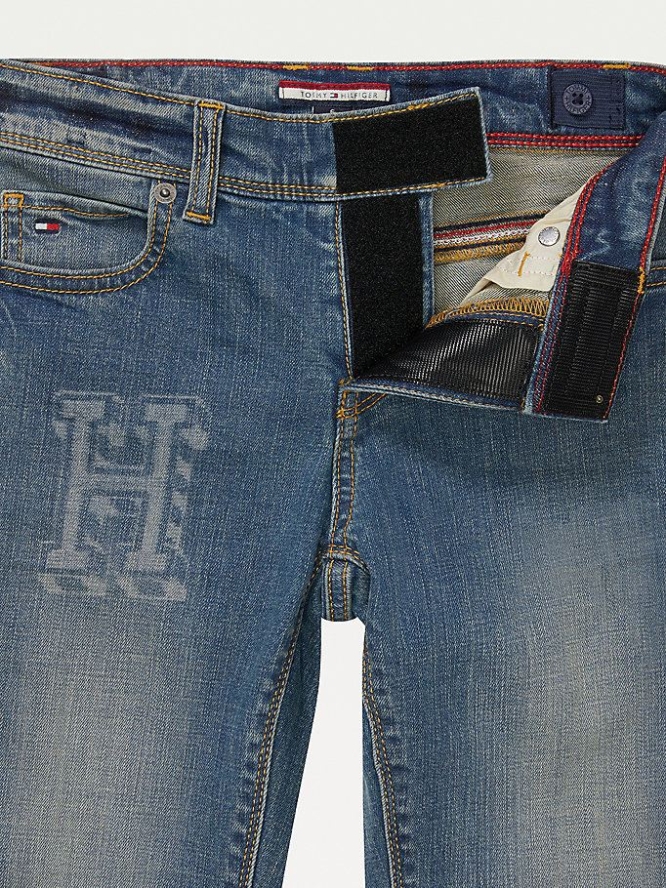 Tommy Hilfiger Adaptive Slim Gerade Jeans Kinder Waschen | AT956DQAG