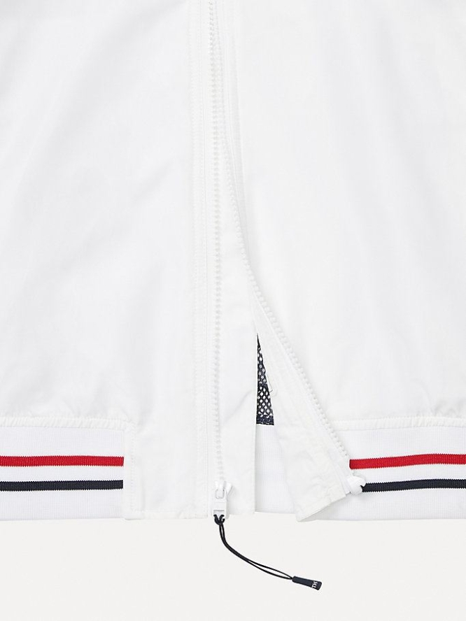 Tommy Hilfiger Adaptive Yacht Jacke Herren Weiß | AT109RHBG