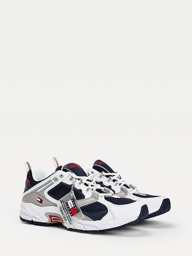 Tommy Hilfiger Archive Mesh Sneakers Herren Hellnavy | AT148FLHV