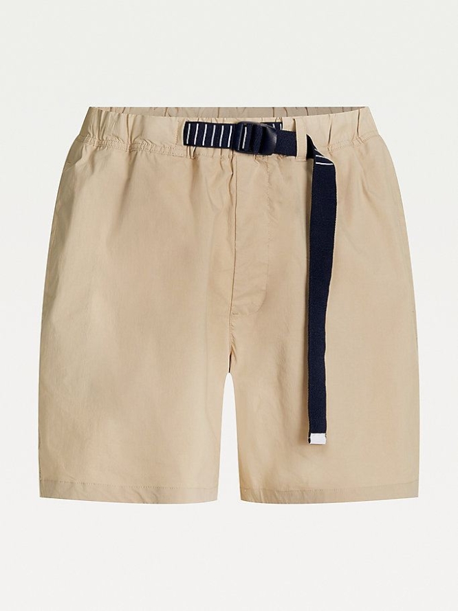 Tommy Hilfiger Belted Beach Kurze Hose Herren Beige | AT132SFXH