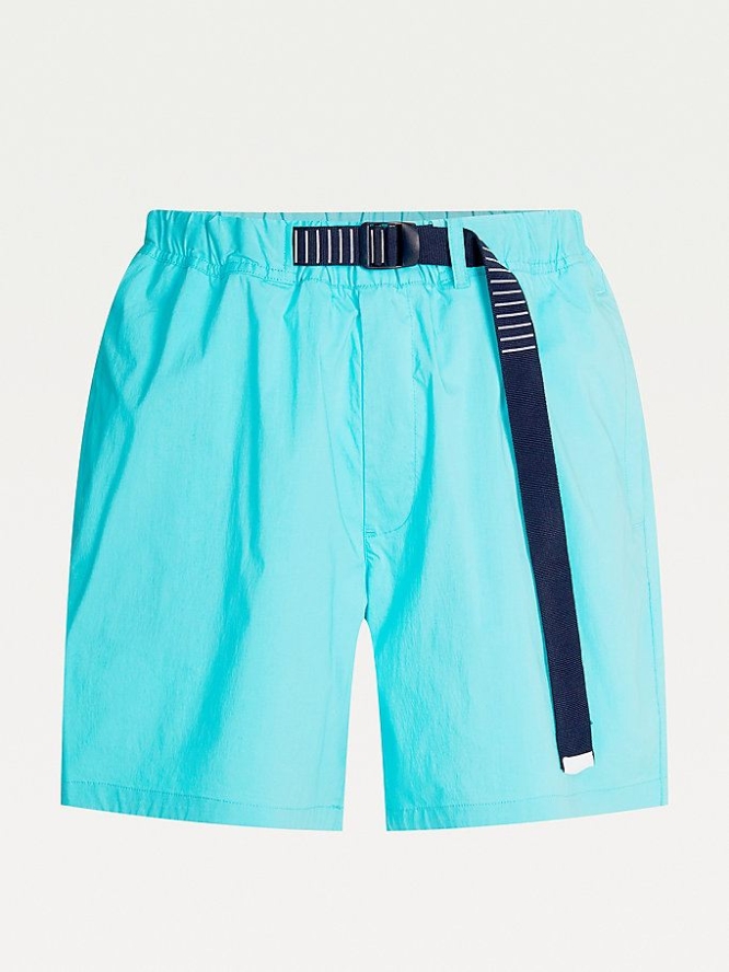 Tommy Hilfiger Belted Beach Kurze Hose Herren Blau | AT983HQWO