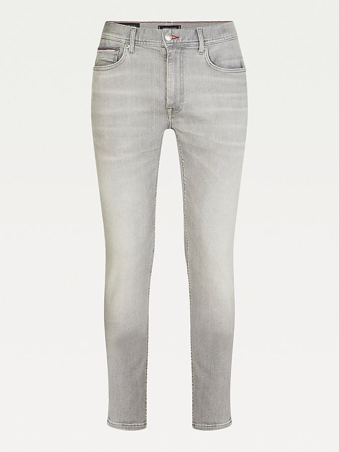 Tommy Hilfiger Bleecker Extra Slim Faded Jeans Herren Grau | AT316BDRP