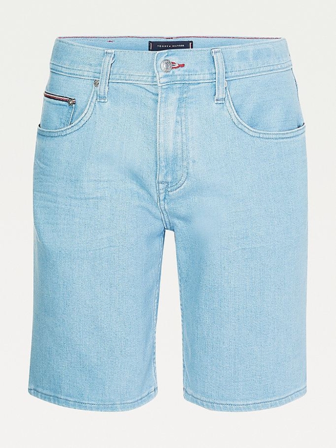 Tommy Hilfiger Brooklyn Regular Denim Kurze Hose Herren Braun Blau | AT046AVLF