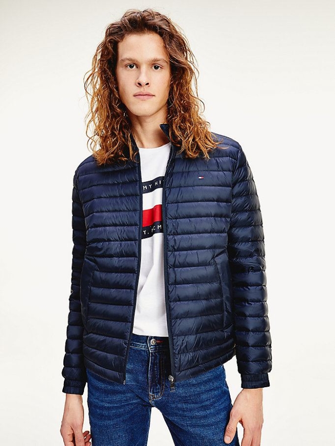 Tommy Hilfiger CORE PACKABLE DOWN Jacke Herren Dunkelblau | AT306MPBH