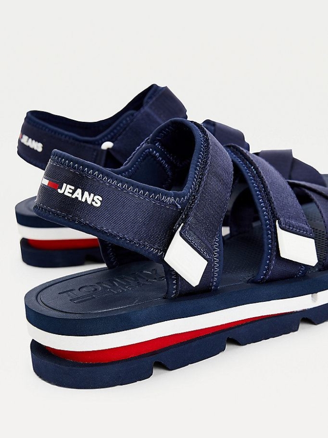 Tommy Hilfiger Chunky Riemen Sandalen Herren Hellnavy | AT970IBOU