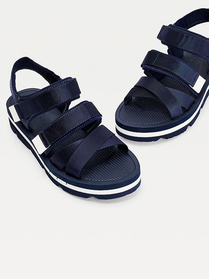 Tommy Hilfiger Chunky Riemen Sandalen Herren Hellnavy | AT970IBOU