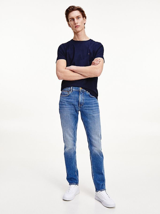 Tommy Hilfiger Denton Gerade Jeans Herren Indigo | AT360BOSD