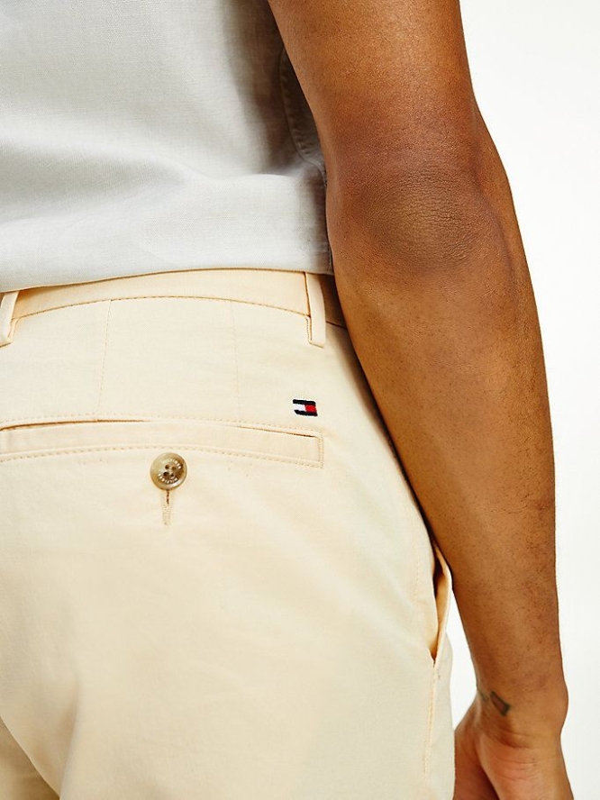 Tommy Hilfiger Denton Gerade TH Flex Chino-hosen Herren Gelb | AT540HBZM