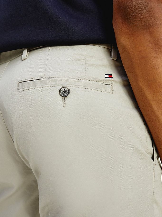 Tommy Hilfiger Denton Gerade TH Flex Chino-hosen Herren Grau | AT703LEDV