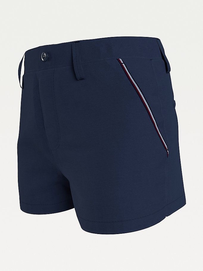 Tommy Hilfiger Essential Chino Kurze Hose Kinder Hellnavy | AT713DUZQ