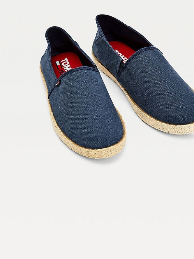 Tommy Hilfiger Essential Espadrilles Freizeitschuhe Herren Hellnavy | AT390OQBH