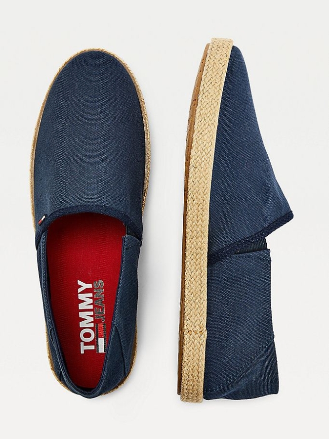 Tommy Hilfiger Essential Espadrilles Freizeitschuhe Herren Hellnavy | AT390OQBH