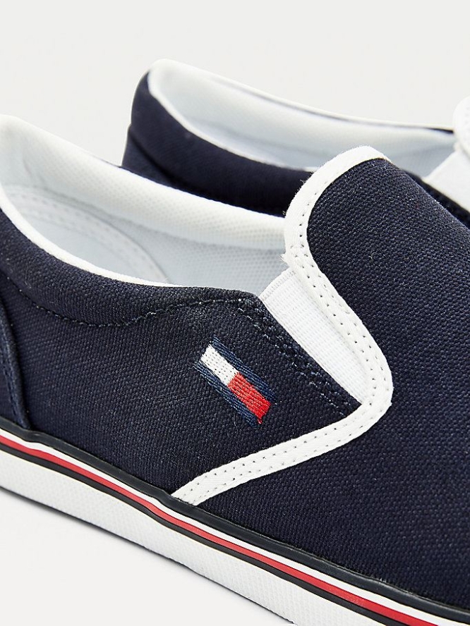 Tommy Hilfiger Essential Slip-On Sneakers Damen Hellnavy | AT618HVZT