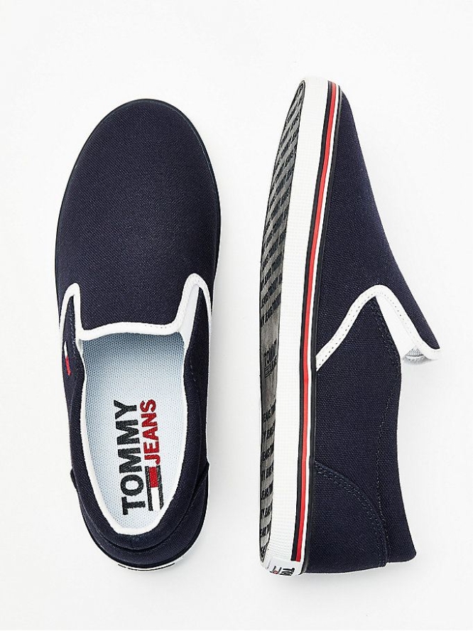 Tommy Hilfiger Essential Slip-On Sneakers Damen Hellnavy | AT618HVZT