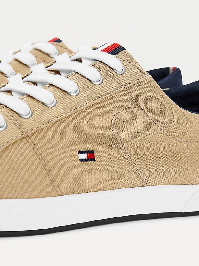 Tommy Hilfiger Iconic Contrast Panel Sneakers Herren Braun | AT870OCME