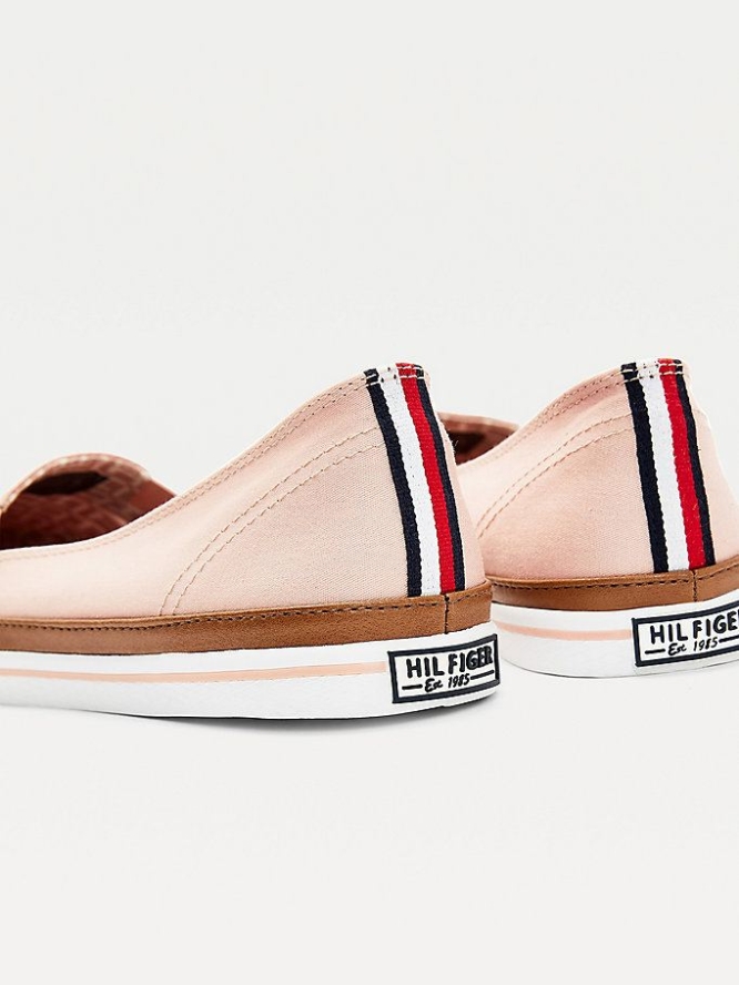 Tommy Hilfiger Iconic Slip-On Sneakers Damen Rosa | AT817UOMI